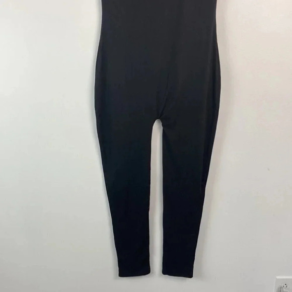Popular 21 Racerback Tank Soft Jersey Jumpsuit Black Soft Cozy - Picture 4 of 8